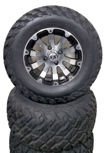 12'' Fourly wheel mounted on willy 23x10.5-12 tire