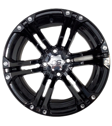 14'' Rockstar Gloss Black Wheels