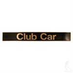 Plaque Club car  /  precedent & DS