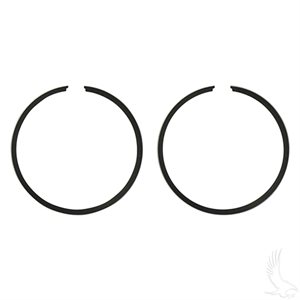 Piston Ring Set, PACK OF 2 +.25mm, E-Z-Go 2 Cycle Gas 76-94