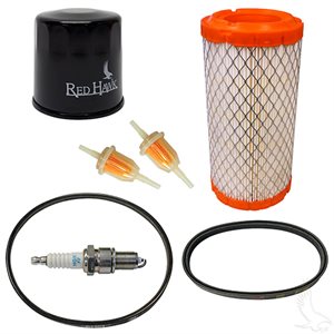 Deluxe Tune Up Kit, Club Car Precedent 4 Cycle w / Oil Filter