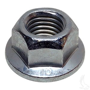 Flange Jam Nut, Front Axle 14mm-2, Club Car Tempo, Onward, P