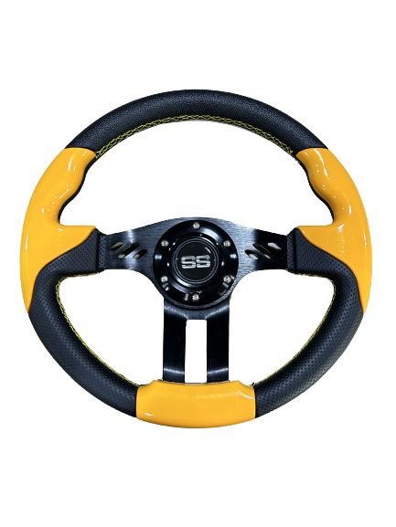 Alexandra Sport steering wheel, Yellow