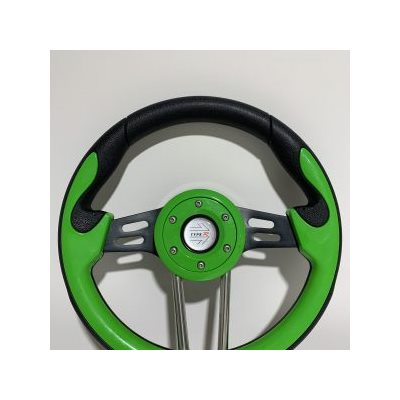 Steering Wheel / Volt / Green & Black 