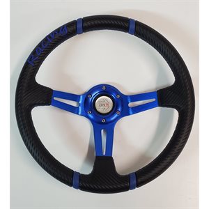 Volant Sport / racer style / Bleu 