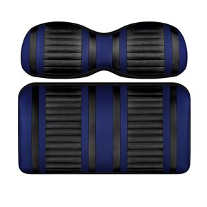 Cuirette siège arrière couleur bleu / noir